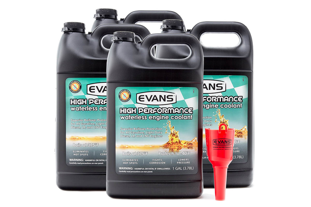 does evans waterless coolant have propylene glycol